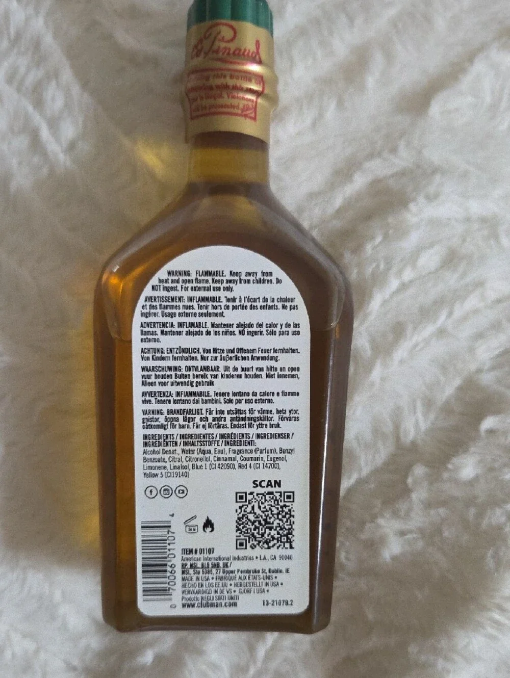 Whiskey Woods After Shave - Green